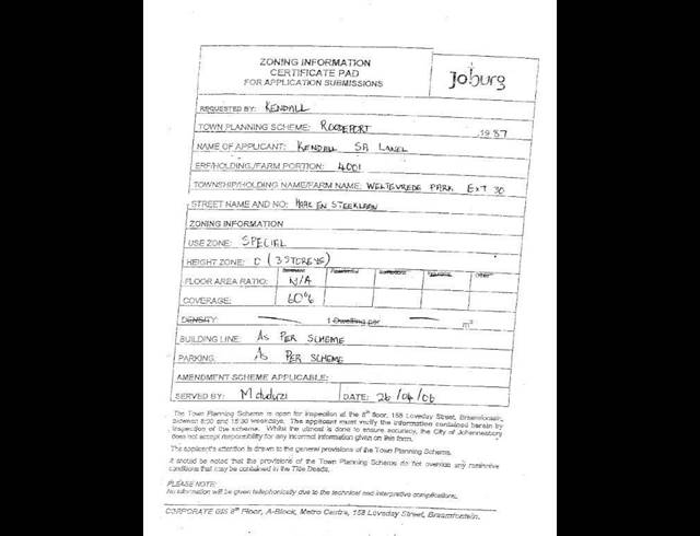 LAND FOR SALE IN WELTEVREDEN PARK